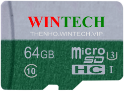 Thẻ nhớ SD WinTech 64GB Class 10 