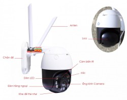 Camera WiFi WinTech WTC-W9 Độ phân giải 3.0MP thumb