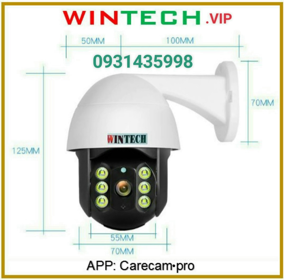 Camera WTC-IPW4 (Dạng W8 nhỏ) độ phân giải 2.0MP