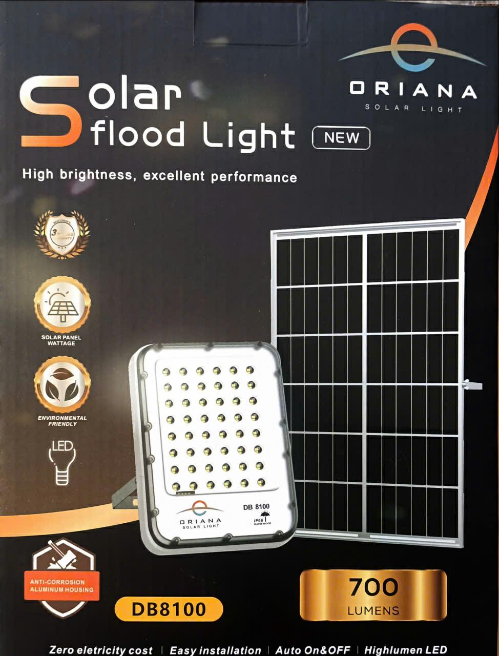 Đèn Năng Lượng Mặt Trời Oriana 100w Db-8100p